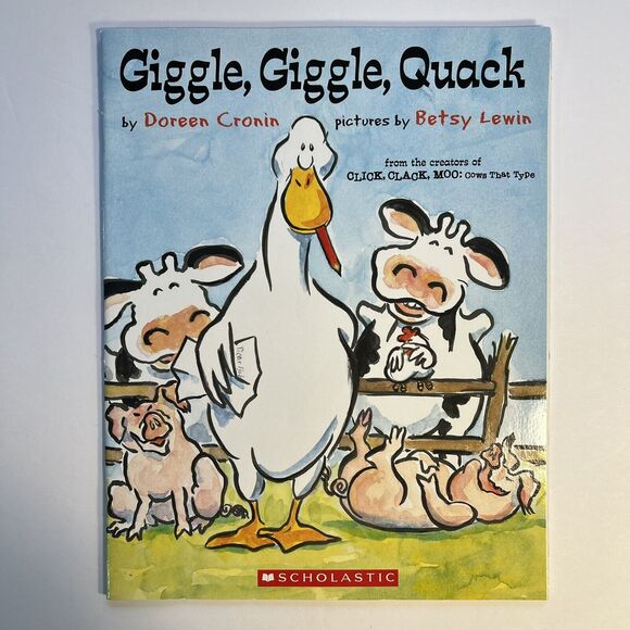 Set of 3 Childrens Storybooks Maisy Dresses Up Flop Ear Giggle Giggle Quack - Picture 5 of 12